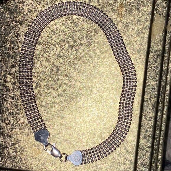 Argento Vivo Sterling Silver Mesh Bracelet - Picture 8 of 16